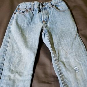 Flannel lined jeans. Size 6.